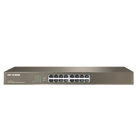 IP-COM Networks G1016G G1016G, No administrado, L2, Gigabit Ethernet (10/100/1000), Bidireccional completo (Full duplex),