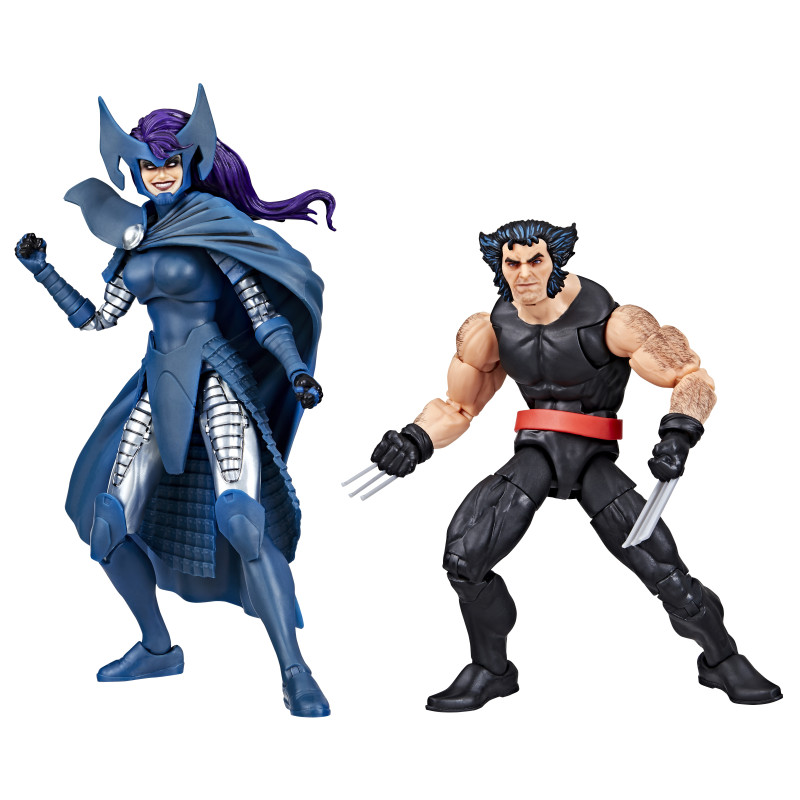 Hasbro F90405L0 Marvel Wolverine and Psylocke, 4 año(s), Multicolor, Plástico