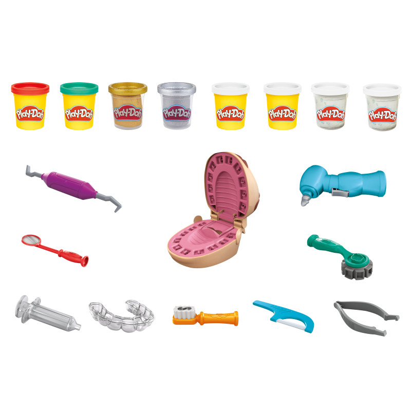 Play-Doh F12595L0 F12595L0, Kit de alfarería para niños, 3 año(s), No tóxico, Multicolor, 18 pieza(s)
