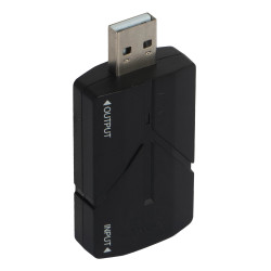 Fonestar HDMI-CAPTURE HDMI-CAPTURE, Negro, USB 2.0, 1920 x 1080 Pixeles, USB, 5 V, 31 mm
