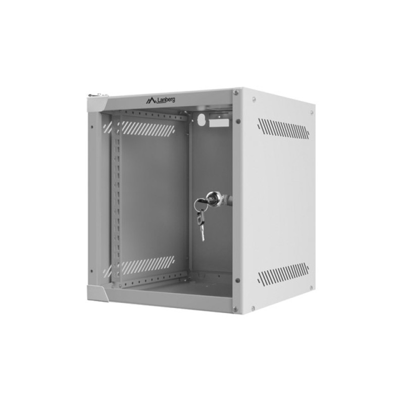 Lanberg WF10-2306-10S WF10-2306-10S, Bastidor de pared, 6U, 20 kg, 5 kg, Gris