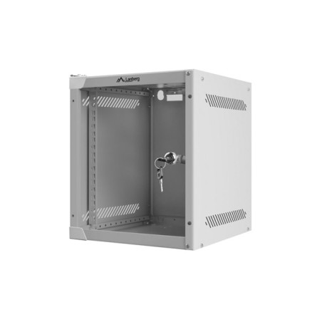 Lanberg WF10-2306-10S WF10-2306-10S, Bastidor de pared, 6U, 20 kg, 5 kg, Gris