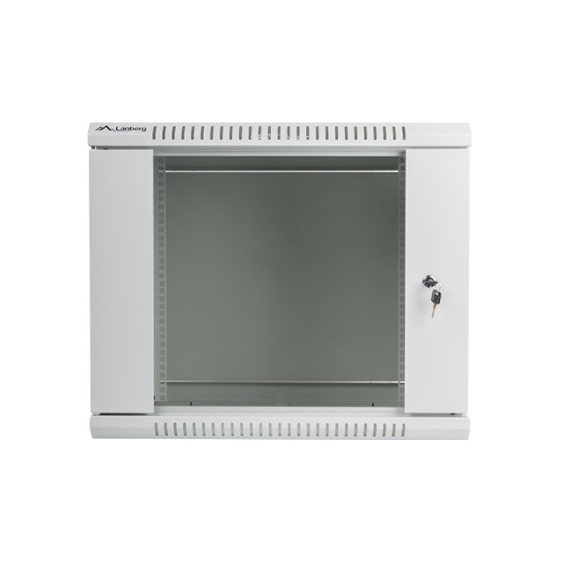 Lanberg WF01-6609-10S WF01-6609-10S, Bastidor de pared, 9U, 60 kg, 21 kg, Gris