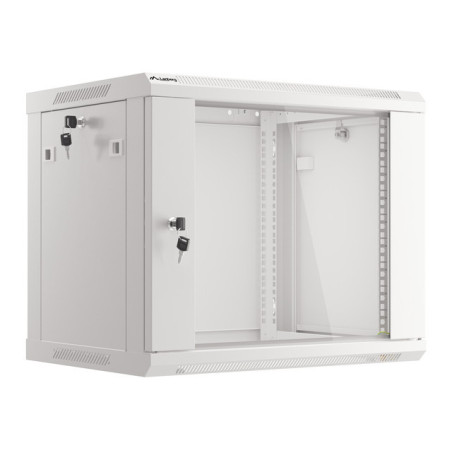 Lanberg WF01-6409-10S WF01-6409-10S, Bastidor de pared, 9U, 60 kg, 18 kg, Gris