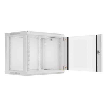 Lanberg WF01-6409-10S WF01-6409-10S, Bastidor de pared, 9U, 60 kg, 18 kg, Gris