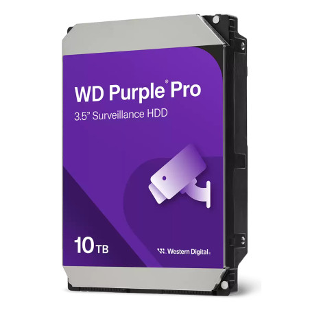 Western Digital WD102PURP Purple Pro WD102PURP, 10 TB, 7200 RPM, 512 MB, 3.5", Serial ATA III