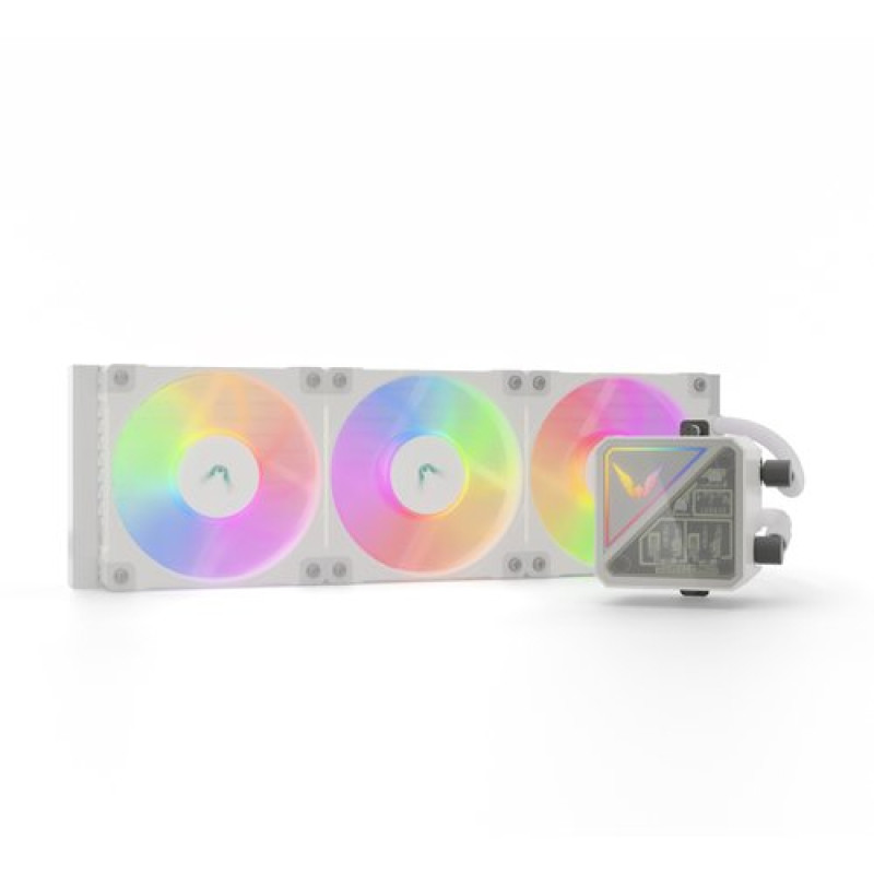 Valkyrie VK-AIOVL360W V360 Lite, Sistema de refrigeración líquida todo en uno, 36 cm, Blanco