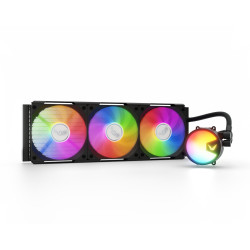 Valkyrie VK-AIOA360B A360, Sistema de refrigeración líquida todo en uno, 36 cm, Negro 2