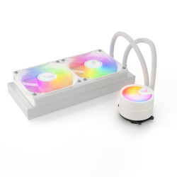 Valkyrie VK-AIOA240W A240, Sistema de refrigeración líquida todo en uno, 24 cm, Blanco