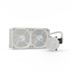 Valkyrie VK-AIOA240W A240, Sistema de refrigeración líquida todo en uno, 24 cm, Blanco 2