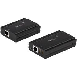 StarTech.com USB2004EXT100 Hub Concentrador Extensor USB 2.0 de 4 Puertos por un Solo Cable Ethernet CAT5e/CAT6 RJ45 - 100m -