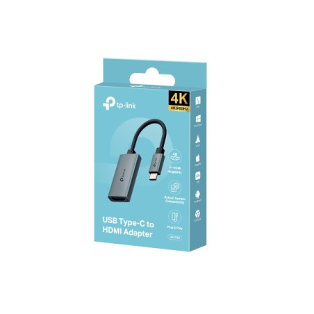 TP-Link UA520C UA520C, USB Tipo C, HDMI, Android, ChromeOS, iOS, 497 mm, 225 mm, 105 mm