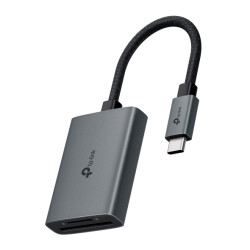TP-Link UA430C UA430C, MicroSD (TransFlash), SD, Gris, CE, FCC, RoHS, BSMI, USB 3.2 Gen 1 (3.1 Gen 1) Type-C, 48,4 mm, 34,2 mm