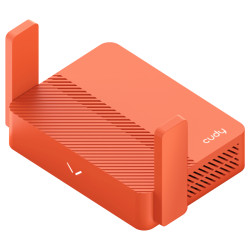 Cudy TR1200 AC1200, Ethernet, Naranja, Enrutador portátil 2