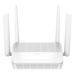 Cudy WR3000S AX3000, Wi-Fi 6 (802.11ax), Doble banda (2,4 GHz / 5 GHz), Ethernet, Blanco, Enrutador de escritorio/poste