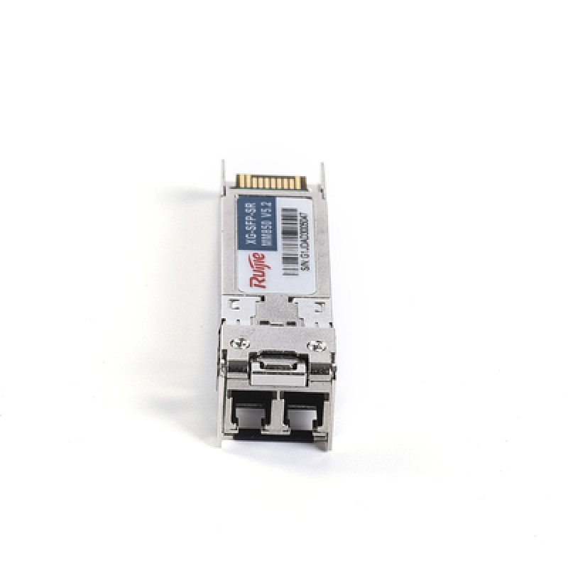 Ruijie Networks XG-SFP-SR-MM850 XG-SFP-SR-MM850, Fibra óptica, 10000 Mbit/s, SFP, LC, 300 m, Metálico