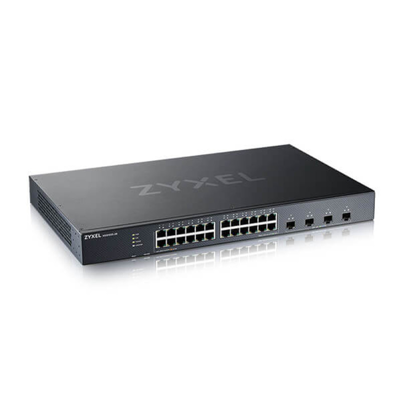 Zyxel XGS1935-28-EU0101F XGS1935-28-EU0101F, Gestionado, L2+/L3, Gigabit Ethernet (10/100/1000), Montaje en rack, 1U
