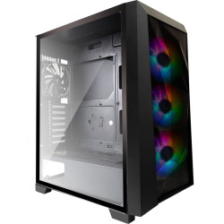 Xilence XG131 Performance C XG131 | X712.RGB, Midi Tower, PC, Negro, ATX, micro ATX, Mini-ATX, ABS, Plástico, Acero, Vidrio