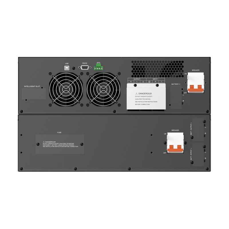 Conceptronic ZEUS51E6K ZEUS51E6K, Doble conversión (en línea), 6 kVA, 6000 W, Seno, 80 V, 300 V