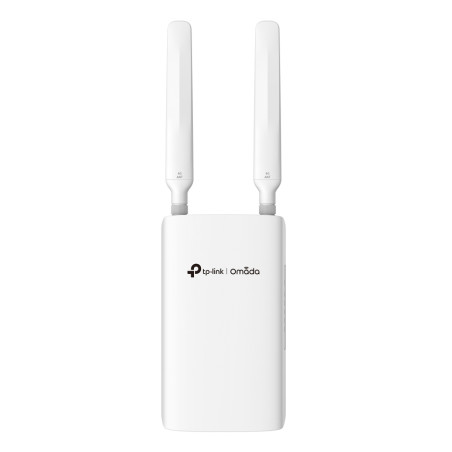 TP-Link ER703WP-4G-OUTDOOR Omada ER703WP-4G-Outdoor, Blanco, Montaje en pared, Estado, Externo, 4 dBi, 512 MB