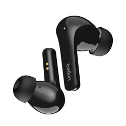 Belkin AUC006BTBK SOUNDFORM Flow, Inalámbrico, Llamadas/Música, Auriculares, Negro