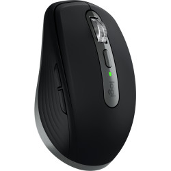 Logitech 910-006947 MX Anywhere 3S for Mac, mano derecha, Laser, RF Wireless + Bluetooth, 8000 DPI, Negro, Grafito 2