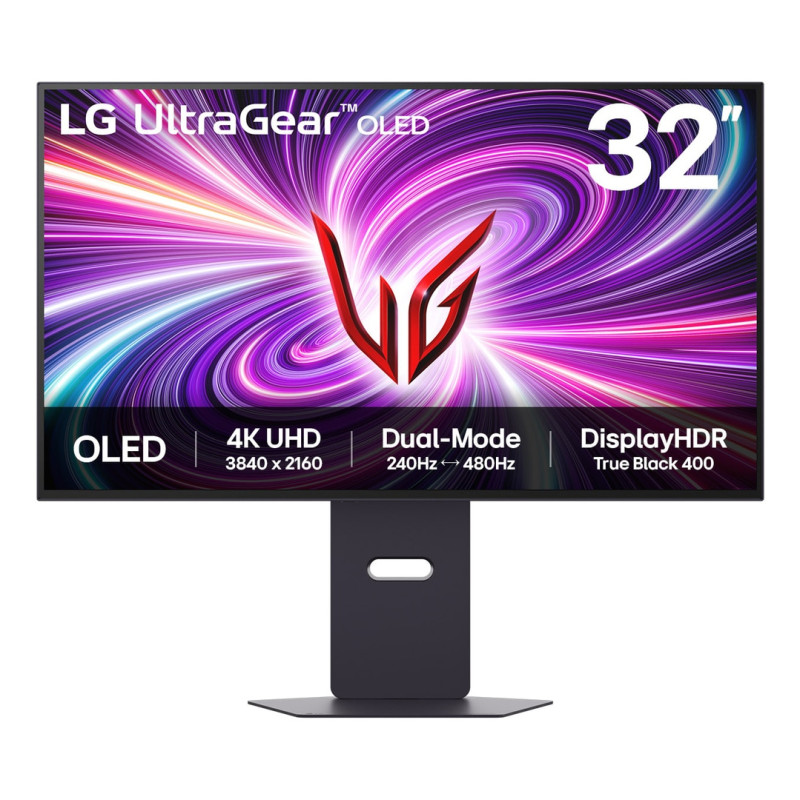 LG 32GS95UV-B 32GS95UV-B, 81,3 cm (32"), 3840 x 2160 Pixeles, 4K Ultra HD, OLED, 0,03 ms, Negro