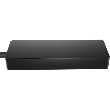 HP 6G843AA#ABB Concentrador multipuerto USB-C 4K de, USB Tipo C, USB 3.2 Gen 2 (3.1 Gen 2) Type-C, 10000 Mbit/s, Negro, 4K
