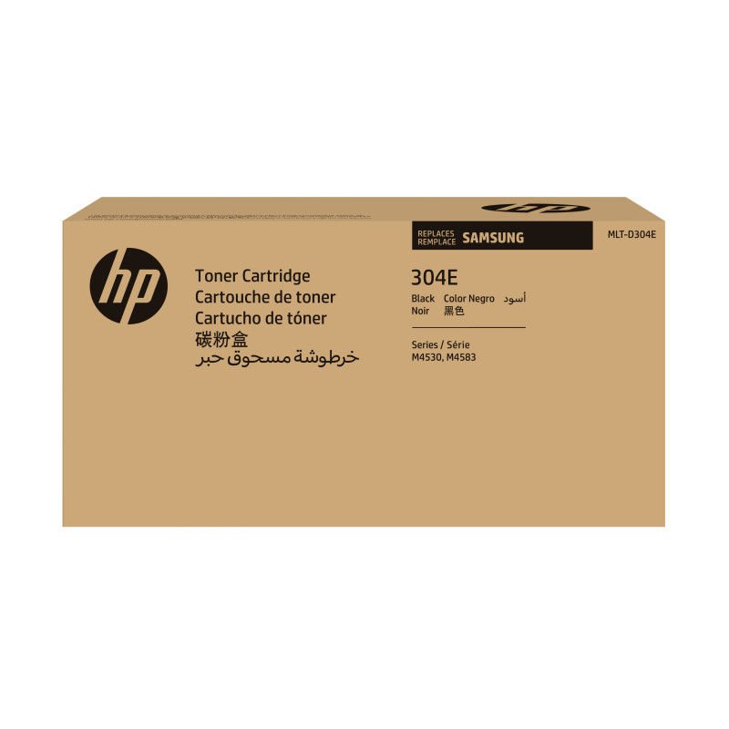 HP SV031A Samsung Cartucho de tóner MLT-D304E de muy alta capacidad negro, 40000 páginas, Negro, 1 pieza(s)