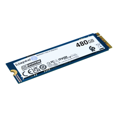 Kingston Technology SEDC2000BM8/480G 480G DC2000B PCIe 4.0 M.2 2280 Enterprise SSD, 480 GB, M.2, 7000 MB/s