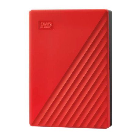 Western Digital WDBR9S0060BRD-WESN My Passport WDBR9S0060BRD-WESN, 6 TB, 2.5", 3.2 Gen 1 (3.1 Gen 1), Rojo