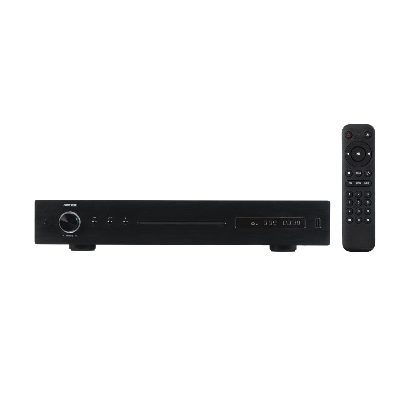 Fonestar CD-150PLUS CD-150PLUS, 3,3 kg, Negro, Reproductor de CD HiFi