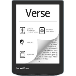 PocketBook PB629-2-WW Verse, 15,2 cm (6"), E Ink Carta, 758 x 1024 Pixeles, ACSM, AZW, AZW3, CBR, CBZ, CHM, DOC, DOCX, DjVu,