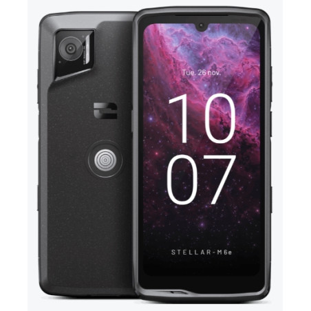 Crosscall 1001053801926 Stellar-M6E, 15,5 cm (6.1"), 4 GB, 64 GB, 50 MP, Android 14, Negro