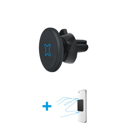 Mobilis 044004 044004, Teléfono móvil/smartphone, Soporte pasivo, Coche, Negro
