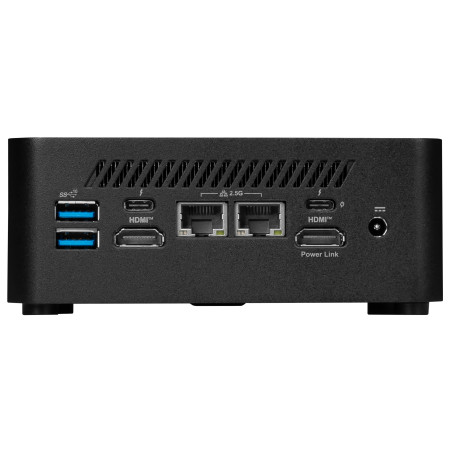 MSI CUBI NUC 1MG-207ES Cubi NUC 1MG-207ES, 0.84L sized PC, Mini PC barebone, Intel® SoC, DDR5-SDRAM, M.2, 120 W