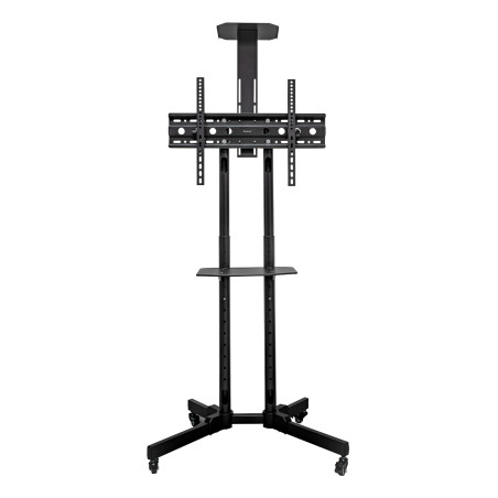 UNYKAch UK730501 Soporte De Suelo Universal Móvil, Con 2 Bandejas Y Altura Regulable UK501 32″-75″ TV / Monitores, 190,5