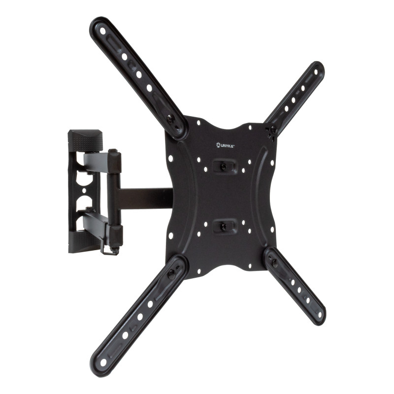 UNYKAch UK720206 Soporte De Pared Universal Inclinable Y Giratorio UK1113 17″-55″ TV / Monitores, 100 x 100 mm, 400 x 400