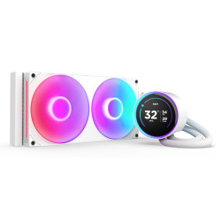 NZXT RL-KR28E-W2 Kraken Elite 280 RGB, Sistema de refrigeración líquida todo en uno, 14 cm, Blanco