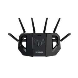 ASUS 90IG0920-MO9C00 TUF Gaming BE6500 (TUF-BE6500), Wi-Fi 7 (802.11be), Doble banda (2,4 GHz / 5 GHz), Ethernet, Negro, Router