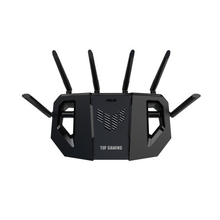 ASUS 90IG0920-MO9C00 TUF Gaming BE6500 (TUF-BE6500), Wi-Fi 7 (802.11be), Doble banda (2,4 GHz / 5 GHz), Ethernet, Negro, Router