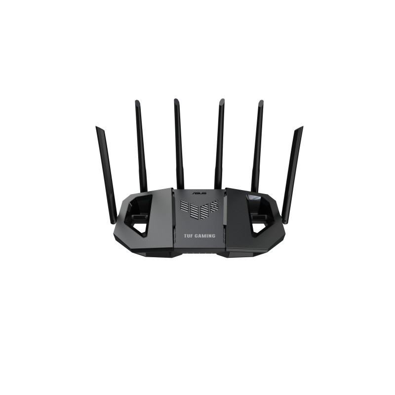 ASUS 90IG0920-MO9C00 TUF Gaming BE6500 (TUF-BE6500), Wi-Fi 7 (802.11be), Doble banda (2,4 GHz / 5 GHz), Ethernet, Negro, Router