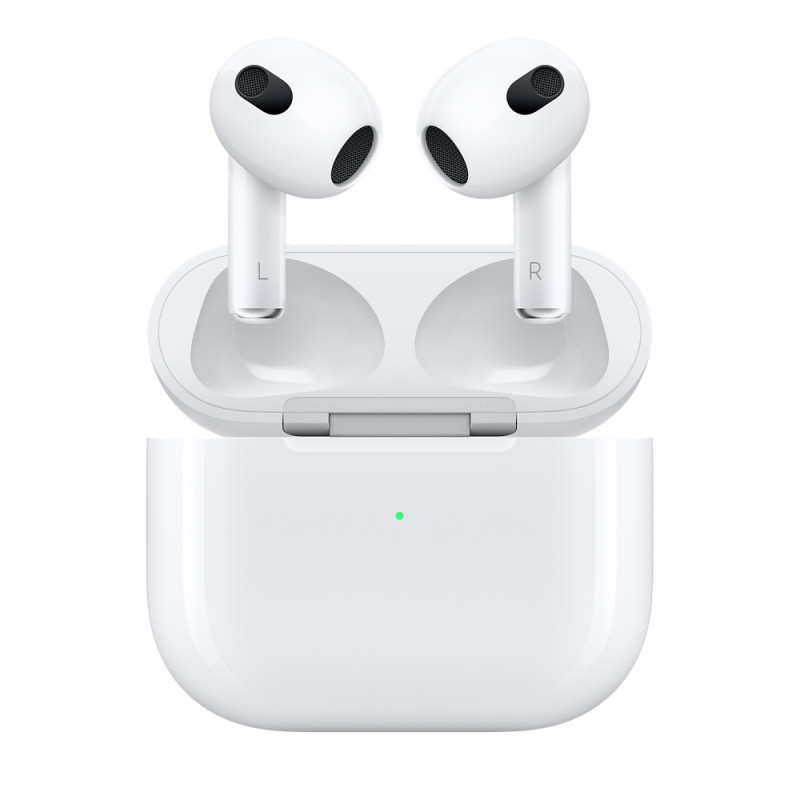 Apple MPNY3ZM/A AirPods (3rd generation) AirPods (3.ª generación) con estuche de carga Lightning, Inalámbrico,