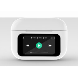 Gembird TWS-LCD-ANC-01-W GMB Audio TWS-LCD-ANC-01-W, Inalámbrico, Llamadas/Música, 20 - 20000 Hz, 66 g, Auriculares, Blanco 2