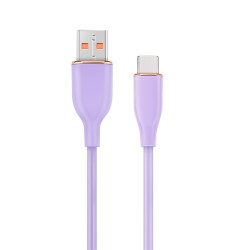 Gembird CC-USB2S-AMCM-1.5M-P CC-USB2S-AMCM-1.5M-P, 1,5 m, USB A, USB C, USB 2.0, 480 Gbit/s, Púrpura