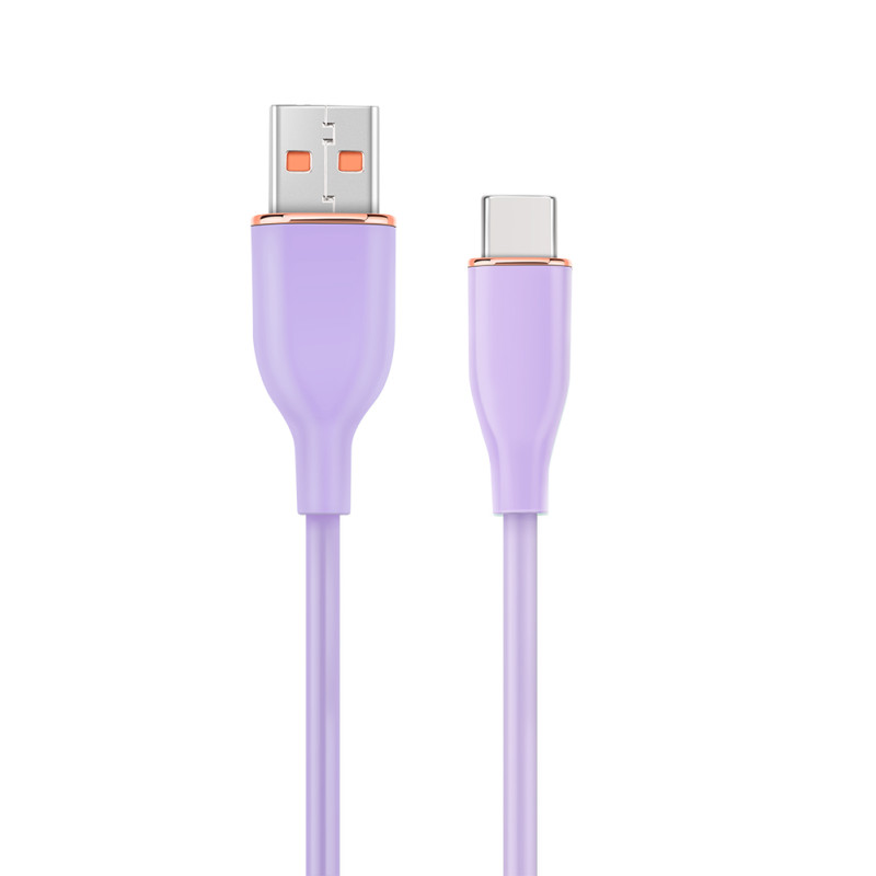 Gembird CC-USB2S-AMCM-1.5M-P CC-USB2S-AMCM-1.5M-P, 1,5 m, USB A, USB C, USB 2.0, 480 Gbit/s, Púrpura