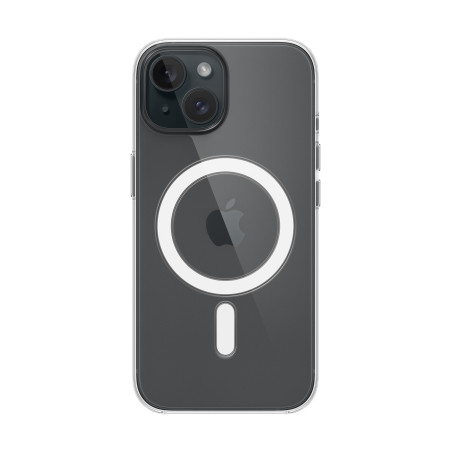 Apple MXRK3ZM/A MXRK3ZM/A, Funda, Apple, iPhone 15, 15,5 cm (6.1"), Transparente