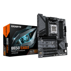 GIGABYTE B650 EAGLE B650 EAGLE Placa base - AMD Ryzen serie 9000, VRM de 12+2+2 fases, hasta 7600 MHz DDR5 (OC), 1xPCIe 5.0 +