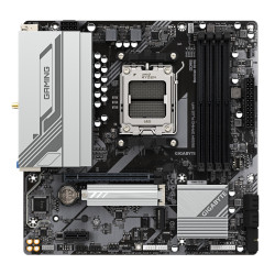 GIGABYTE B650M GAMING PLUS WF B650M GAMING PLUS WIFI Placa base - Procesadores AMD Ryzen 9000, VRM de 5+2+2 fases, hasta 8000 2