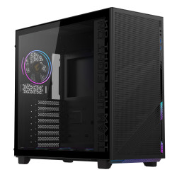 GIGABYTE GB-AC400G C400, Midi Tower, PC, Negro, ATX, micro ATX, Mini-ITX, Vidrio, Plástico, Acero, Juego